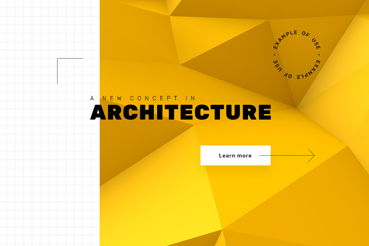 Yellow Polygons - background set, a Texture Graphic by Prisma