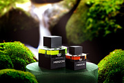 Glass Perfume Bottle Logo Mockup, a Packaging Mockup by Artlogs x Modaldesain (Thumbnail 1 of 3)