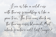 Melinda | Script Font, a Handwritten Font by Scratchones (Thumbnail 6 of 9)
