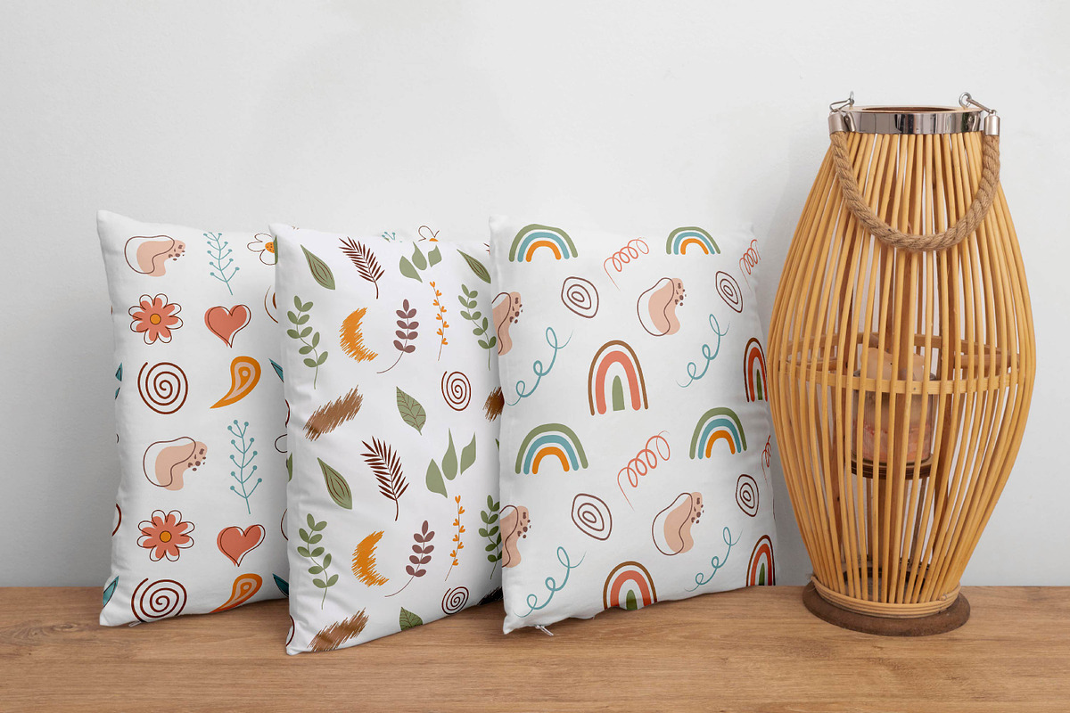 Boho Seamless Patterns, a Pattern Graphic by JulyGart (Photo 7 of 7)