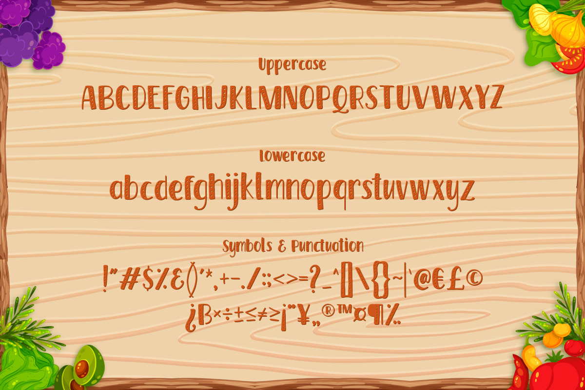 Harvest Time - Sprinkles Unique Font, a Font by Typefactoryco (Photo 2 of 8)