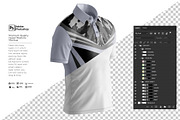 Polo T-Shirt Short Sleeve Mockup, a Hoody Mockup by Nanggroe Scripting (Thumbnail 7 of 9)