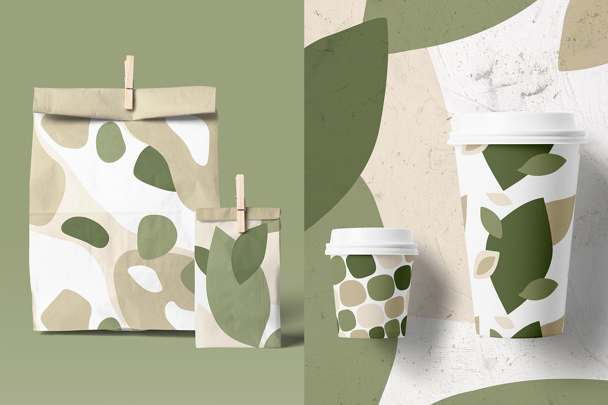 12 abstract patterns, a Pattern Graphic by pineart (Photo 4 of 5)