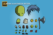 Anime Zombie, an Illustration by tokegameart (Thumbnail 3 of 4)