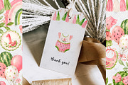 Watermelon Summer Clipart, a Food Illustration by BigCakeBee (Thumbnail 4 of 4)