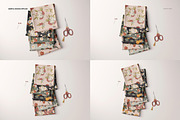 Folded Fabris Mockup (24/FFv.11), a Product Mockup by creatsy5 (Thumbnail 5 of 8)