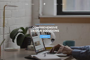 Luna - One Page HTML Template