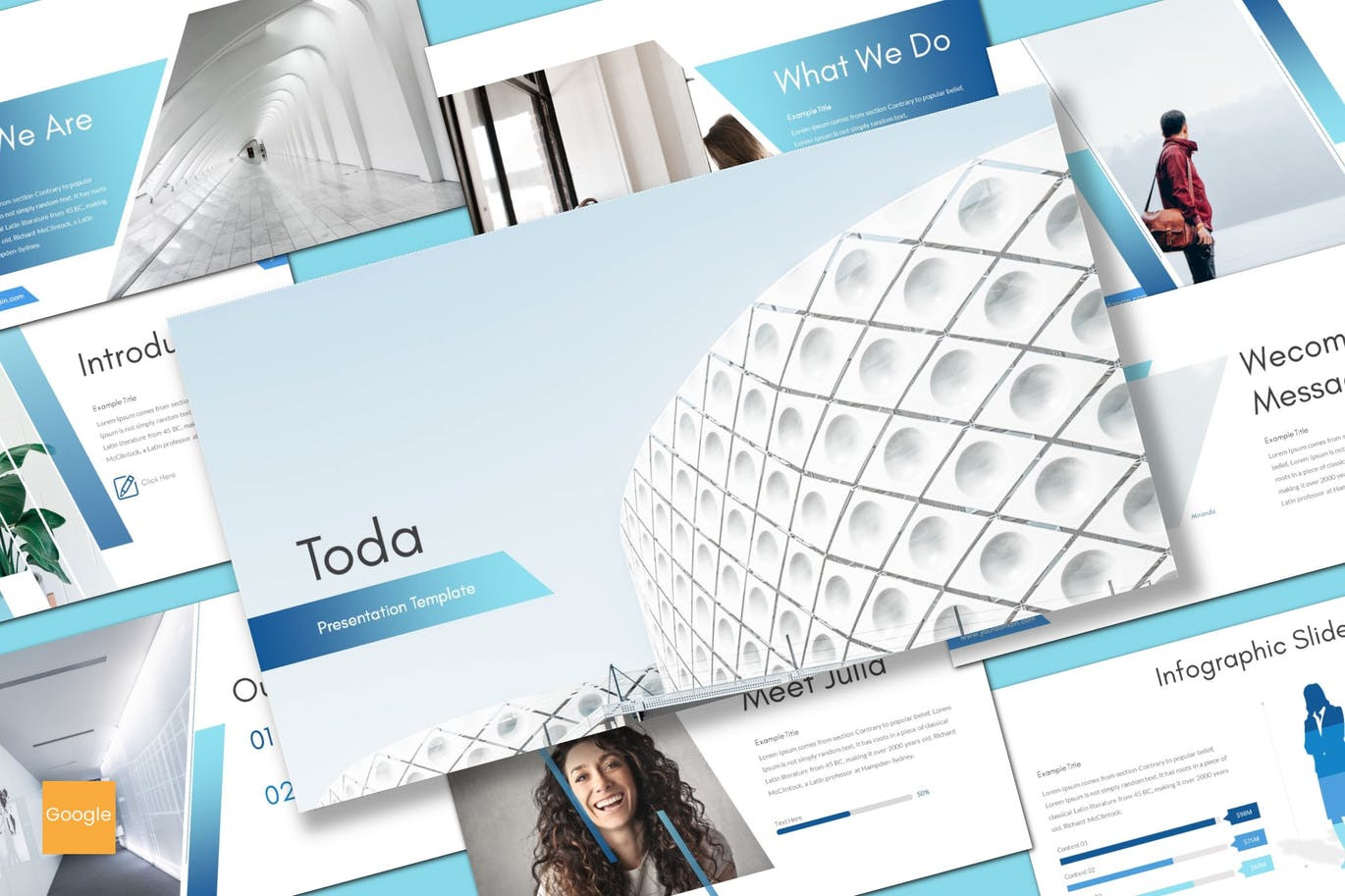 Toda - Google Slides Template, a Presentation Template by inspirasign
