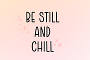 Chill Out Cute Handwritten Font, a Handwritten Font by Lalava Studio (Thumbnail 5 of 8)