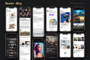 Awesome iOS UI Kit, an UI Kit Template by uibundle.com (Thumbnail 7 of 22)
