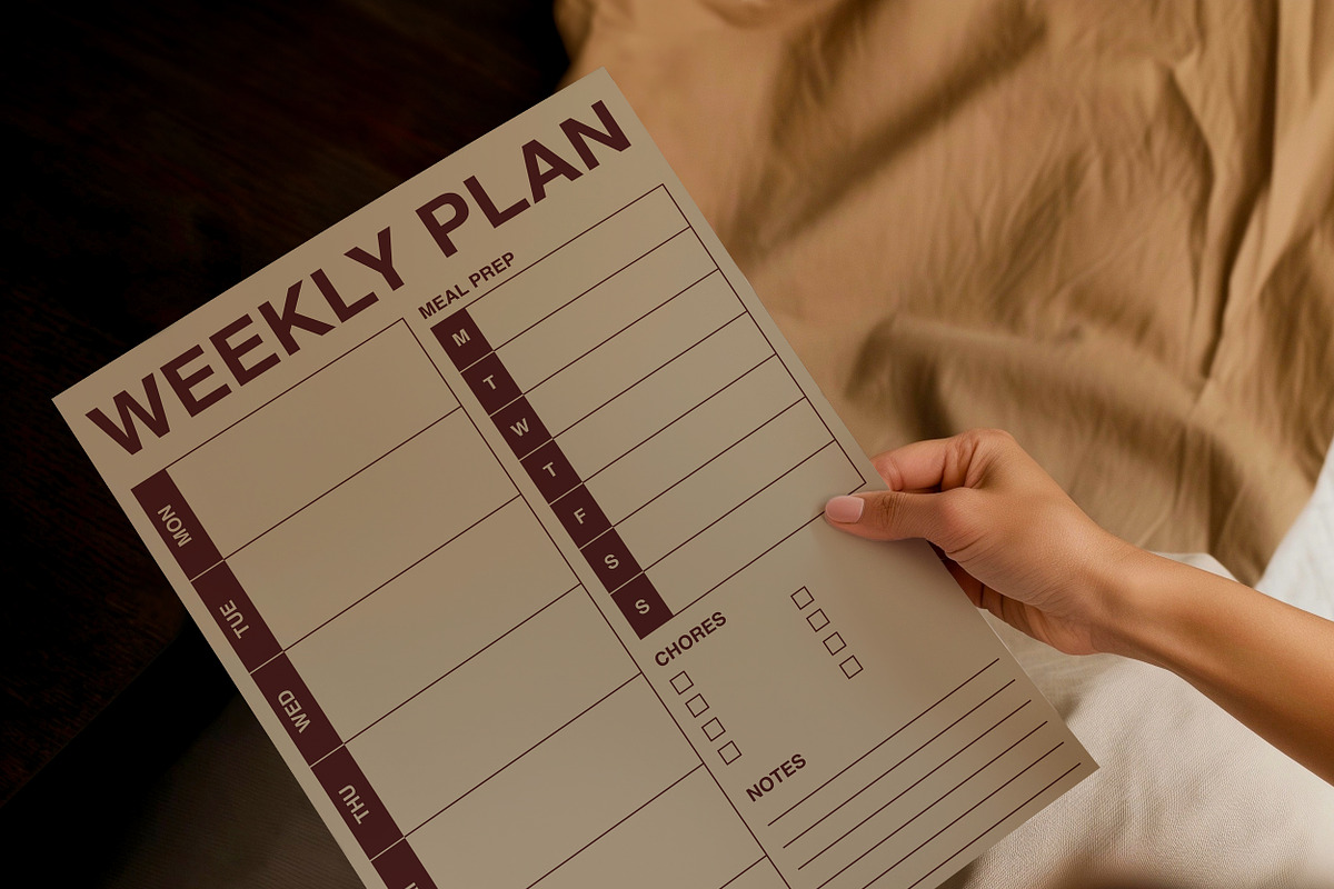 Printable Weekly Planner, a Templates & Theme by StudioClub (Photo 4 of 5)