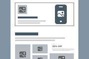 Modern Wireframe Kit for UI UX, a Wireframe Template by MightyDesign (Thumbnail 5 of 9)