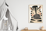 Minimalist nursery wall art, a Background Graphic by digital.incubator.yum (Thumbnail 3 of 6)