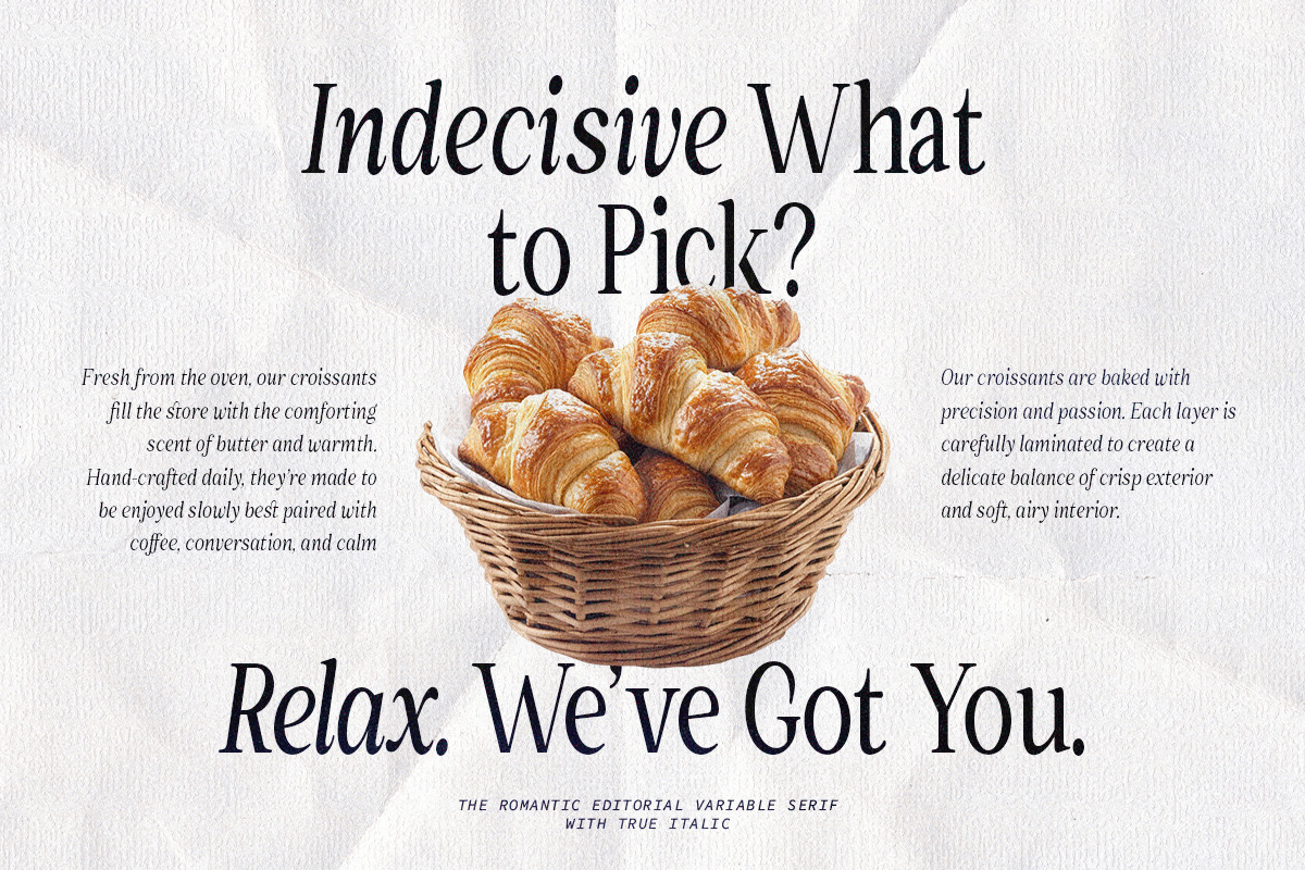 The Romantic Editorial | 18 Fonts, a Serif Font by Skinny Type (Photo 2 of 13)