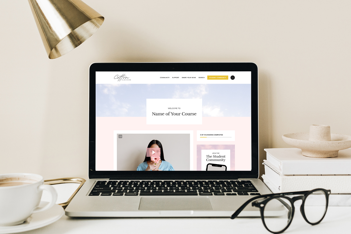 Kajabi Course Template for Courses, a Landing Page Template by Pixel & Flow (Photo 9 of 9)