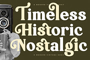 Jackets Region Retro Serif Font, a Serif Font by timelesstype.co (Thumbnail 10 of 20)