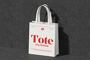 Tote Bag Mockup, a Packaging Mockup by Unerispace (Thumbnail 3 of 5)
