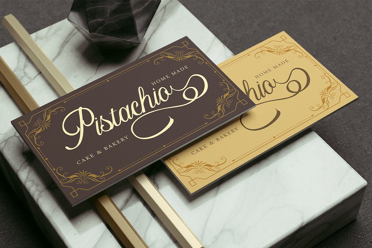 Bristok Lemonade - Cursive Script, a Script Font by Variatype (Photo 4 of 15)