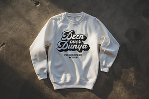 Sweatshirt Mockup, a Shirt Mockup by sweetmaroon.studio