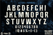 Hola Cuervo, a Sans Serif Font by Remedy667 (Thumbnail 10 of 11)