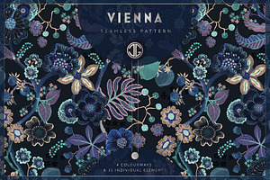 VIENNA Seamless Pattern