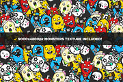 Cute Monsters Business Card Bundle, a Business Card Template by Odin_Design (Thumbnail 4 of 12)
