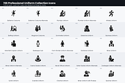 156 Professional Uniform Icons, a Solid Icon by Symbolic Language (Thumbnail 4 of 9)