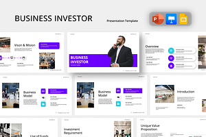Business Investor Presentation, a Presentation Template by Collaborg Studio