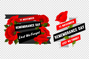 Remembrance Day Set, an Illustration by Vector beauty (Thumbnail 4 of 4)