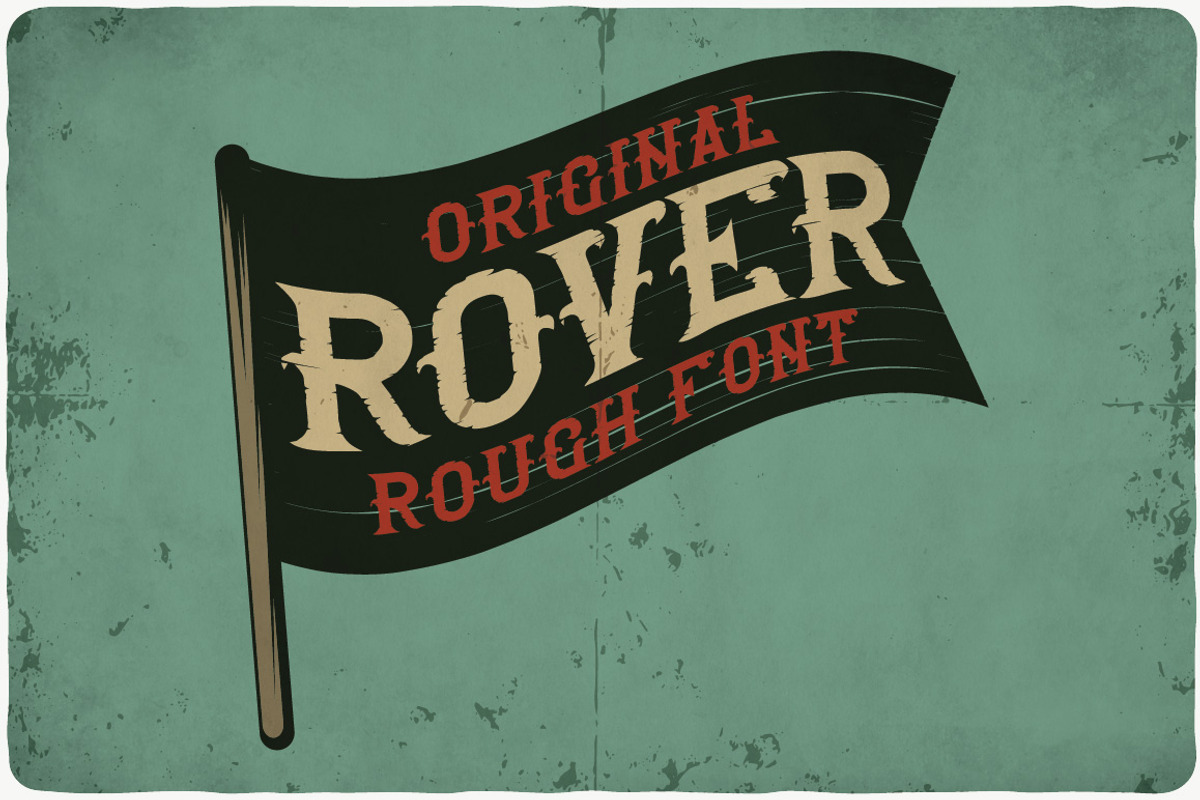 Rover typeface preview 6