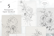 Refinement – drawing set, a Texture Illustration by Helen Halik art (Thumbnail 5 of 9)
