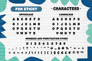 Fox Sticky Font, a Handwritten Font by Fox7 By Rattana (Thumbnail 8 of 10)
