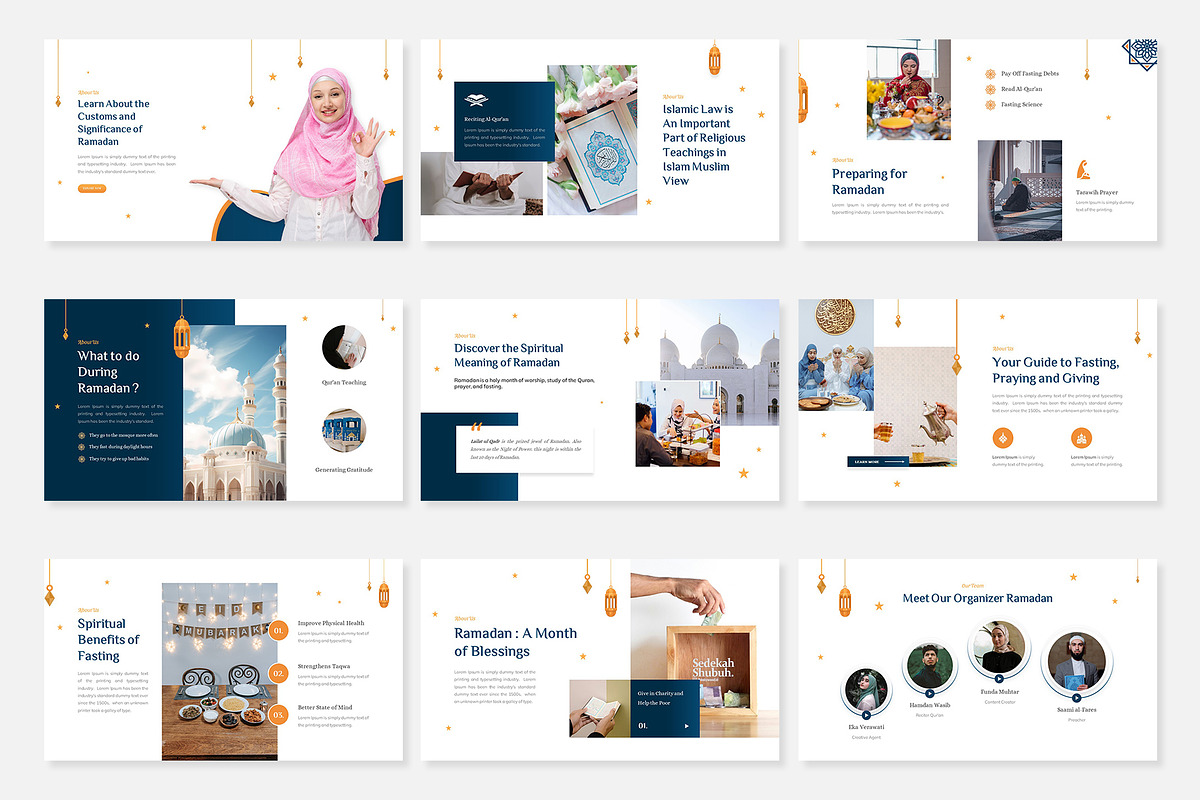 Ramadan Kareem PowerPoint Template, a Presentation Template by Premast (Photo 4 of 5)