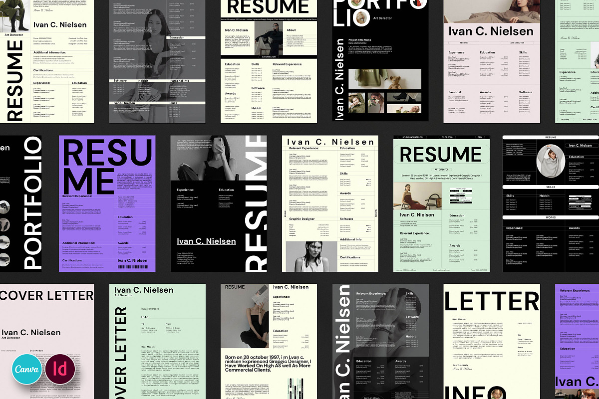 CV | Resume Kit Template, a Resume Template by Studio Industry (Photo 1 of 11)