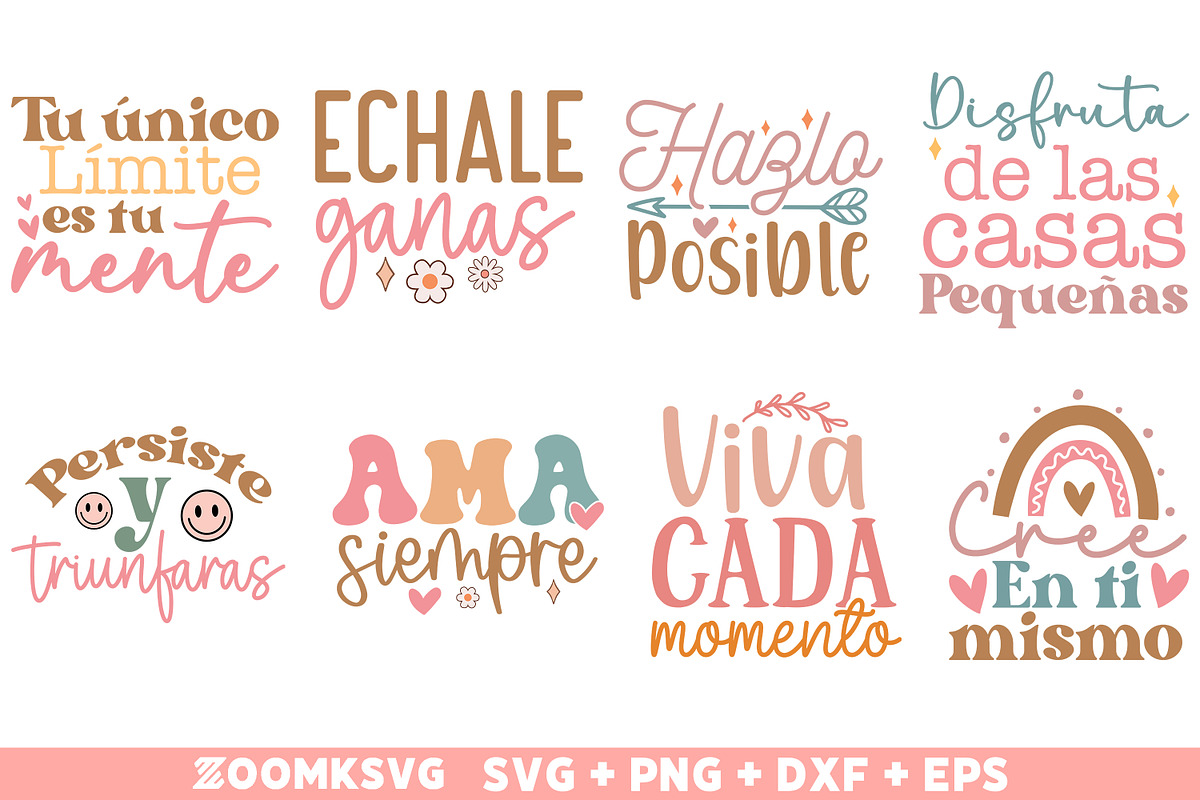 Latina Women Quotes SVG Bundle, an Illustration by ZoomkSVG (Photo 6 of 7)
