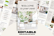 Airbnb Welcome Guide Canva Template, a Templates & Theme by TheWayfarerShoppe (Thumbnail 5 of 6)
