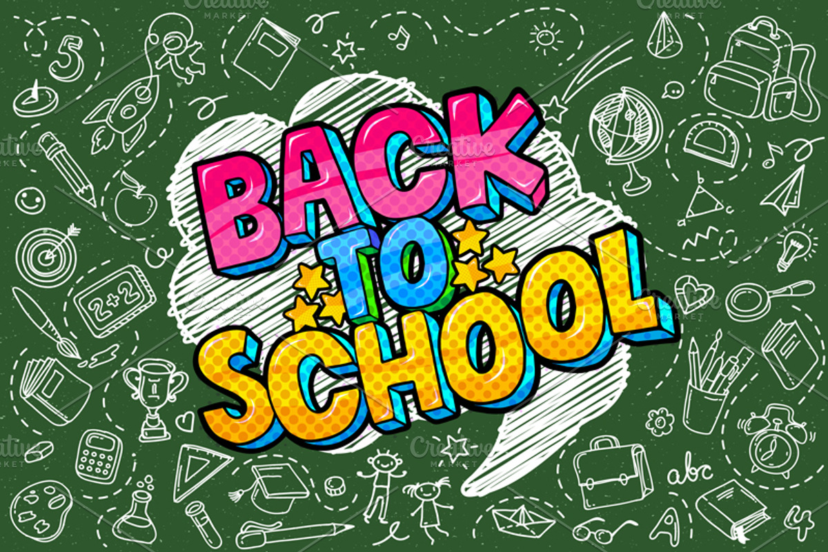 Back To School Bundle, a Decorative Illustration by VectorStory (Photo 1 of 3)