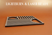 Trivet Bauhaus2 File for Laser Cut., an Object Graphic by MaramadeLaser (Thumbnail 5 of 5)
