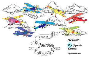 Colored Airplanes