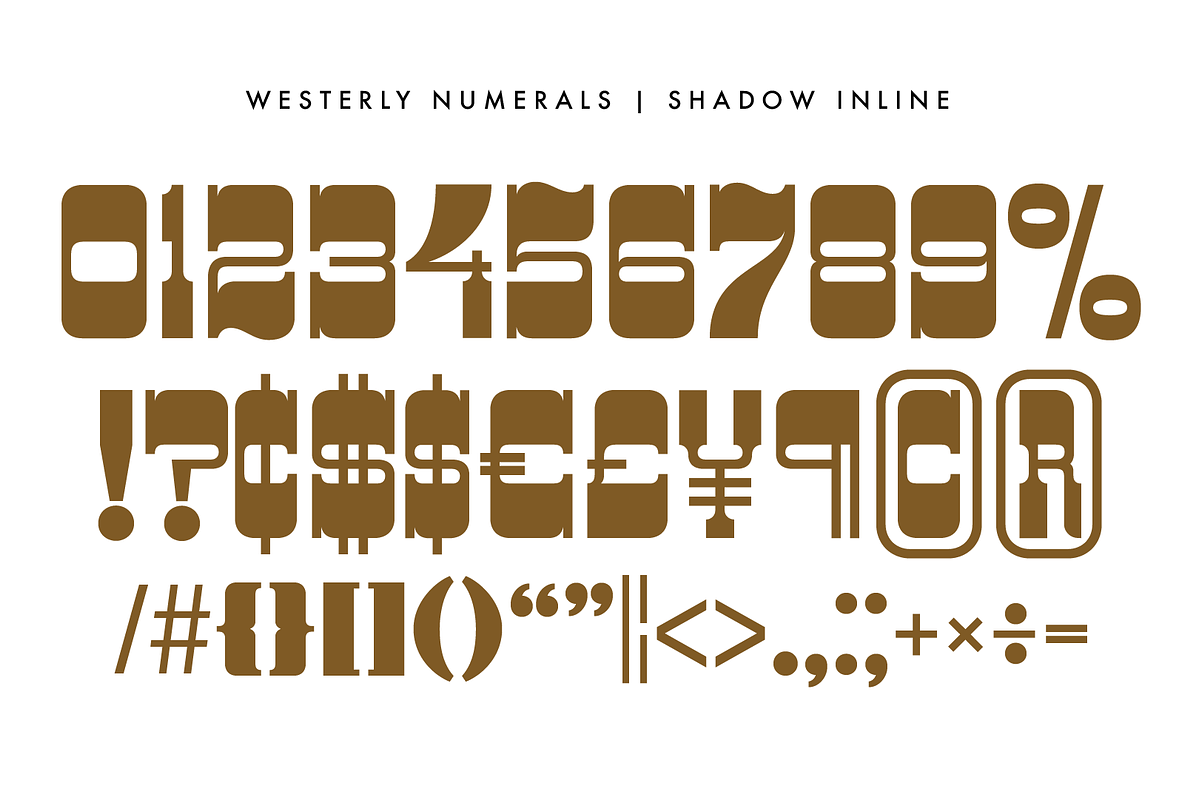 The Numerals Collection, a Handwritten Font by Drew Melton (Photo 15 of 18)