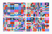 Geometric Vector Backgrounds V04, a Background Graphic by dvtchk (Thumbnail 2 of 6)