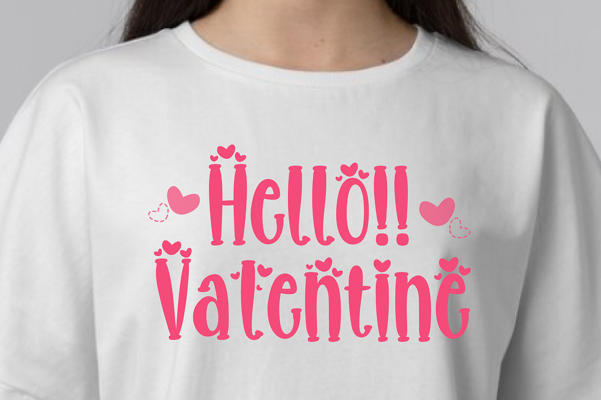 Minnie Heart Font, a Handwritten Font by KengGraphic (Photo 3 of 9)