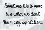 Elephant, a Handwritten Font by InermediaSTUDIO (Thumbnail 7 of 8)