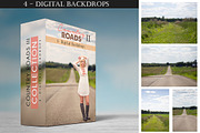 Country Roads II - 4 Backdrops, a Texture Graphic by DareToDream (Thumbnail 1 of 2)