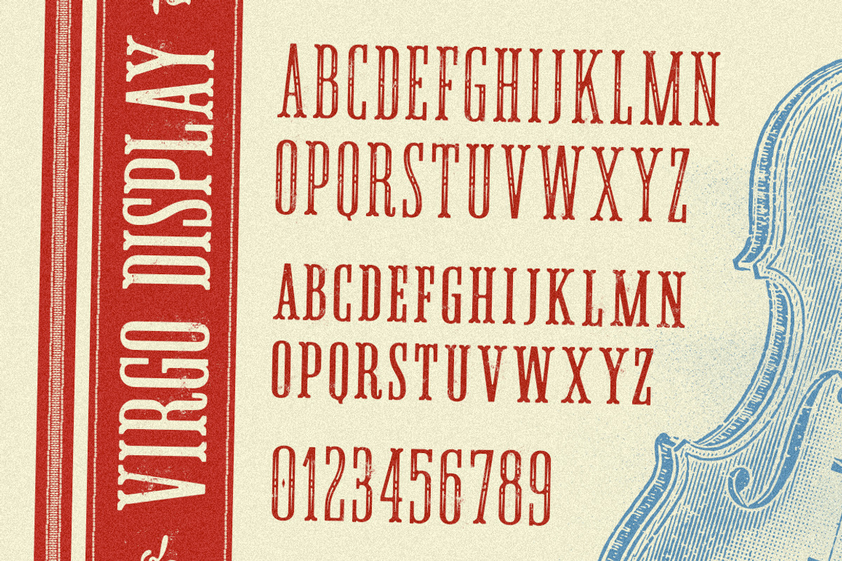 PressBox Font Combo, a Sans Serif Font by Vintage Type Company (Photo 3 of 9)