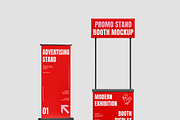 Promo Stand Booth Mockup, an Advertising Mockup by Bartama Graphic (Thumbnail 3 of 4)