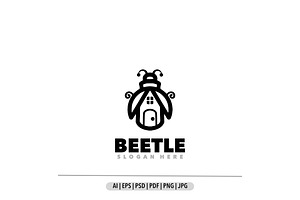 Beetle House Bulding Logo