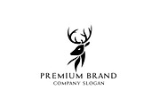 Premium Deer Logo - Mock-Up & Vector, a Branding & Logo Template by Multiple (Thumbnail 2 of 5)