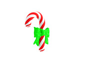 Candy Cane with Green Bow, a Food & Drink 3D Model by Artem Varnitsin (Thumbnail 2 of 12)