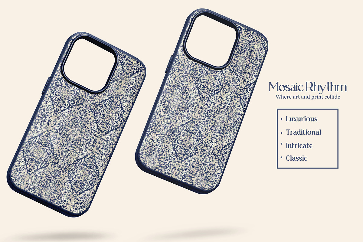 Mosaic Rhythm Prints & Patterns, a Pattern Graphic by GND ART STUDIO (Photo 7 of 8)